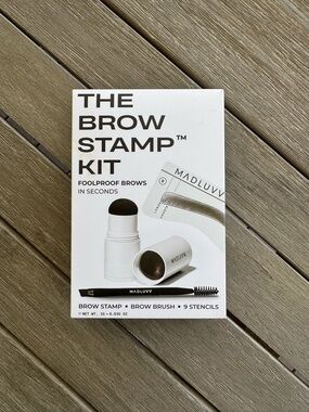 Madluvv The Brow Stamp Kit - Soft Brown